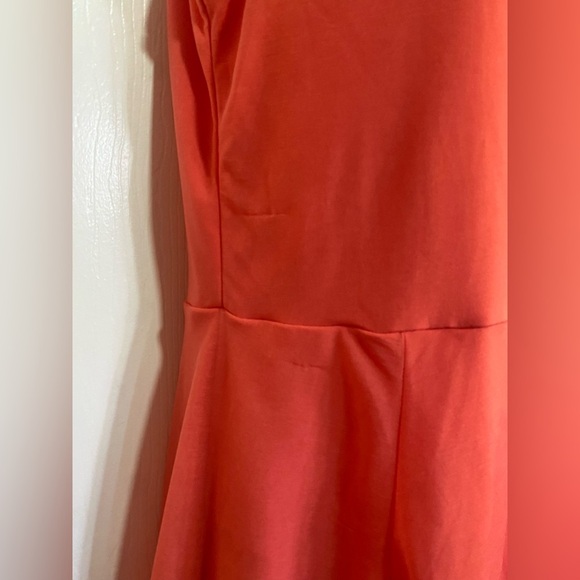 H&M Woman’s Peach Skater Dress Medium - Picture 2 of 5